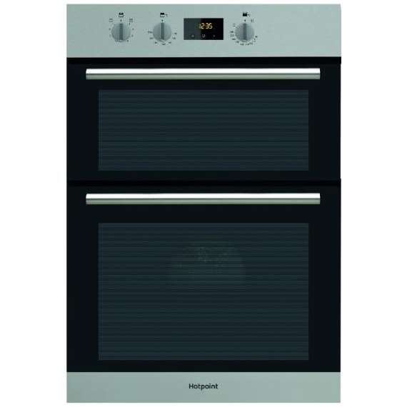 Hotpoint MultiFunction Build-In Double Oven Stainless Steel