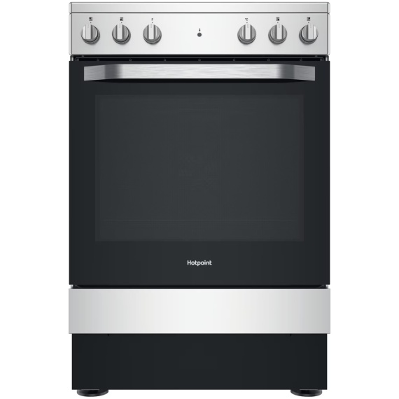 Hotpoint 60cm Freestanding Slot-In Single Cooker