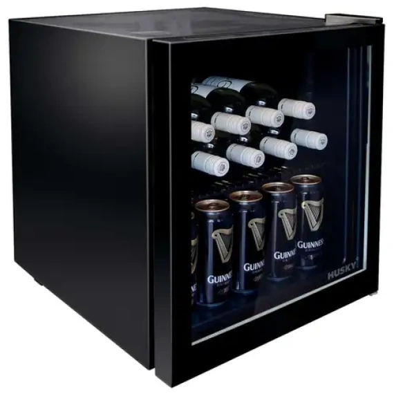 Husky Black Mini Fridge