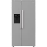 Hotpoint 90cm No Frost American Style Fridge Freezer with Water and Ice Dispenser – Silver 