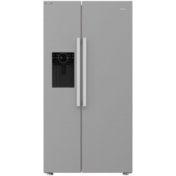 Hotpoint 90cm No Frost American Style Fridge Freezer with Water and Ice Dispenser – Silver 
