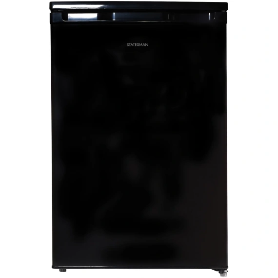 Statesman Black Under Counter Fridge