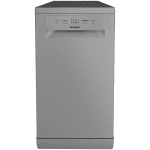 Hotpoint Slimline Silver Dishwasher 10 Place Set