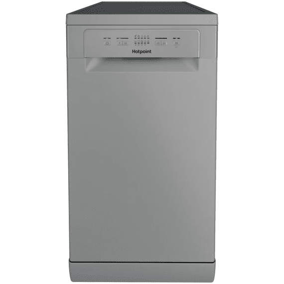 Hotpoint Slimline Silver Dishwasher 10 Place Set