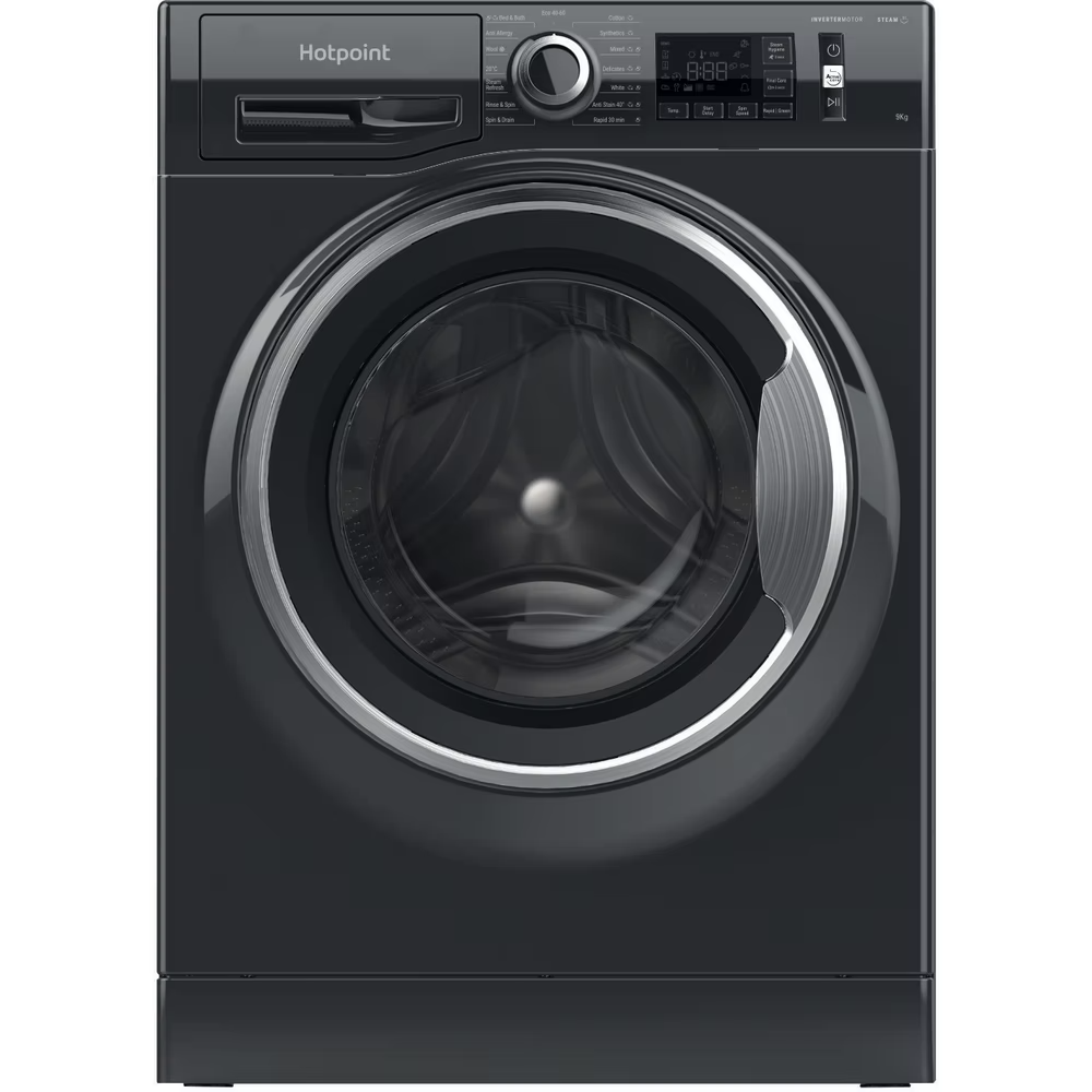 Hotpoint ActiveCare WASHING MACHINE 9KG - Black