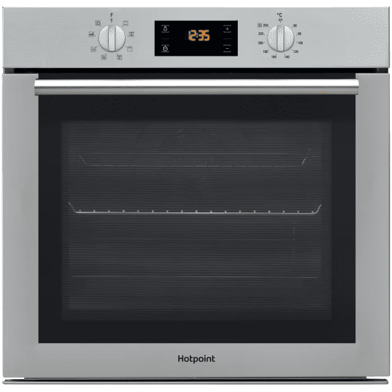 Hotpoint Class 4 – Single Oven – 71L – Stainless Steel With Multiflow