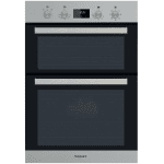 Hotpoint MultiFunction Build-In Double Oven Stainless Steel