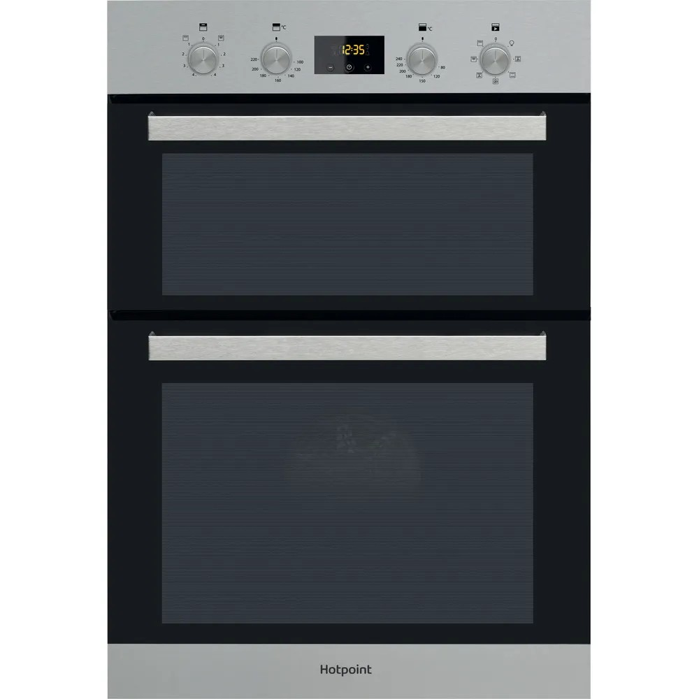 Hotpoint MultiFunction Build-In Double Oven Stainless Steel