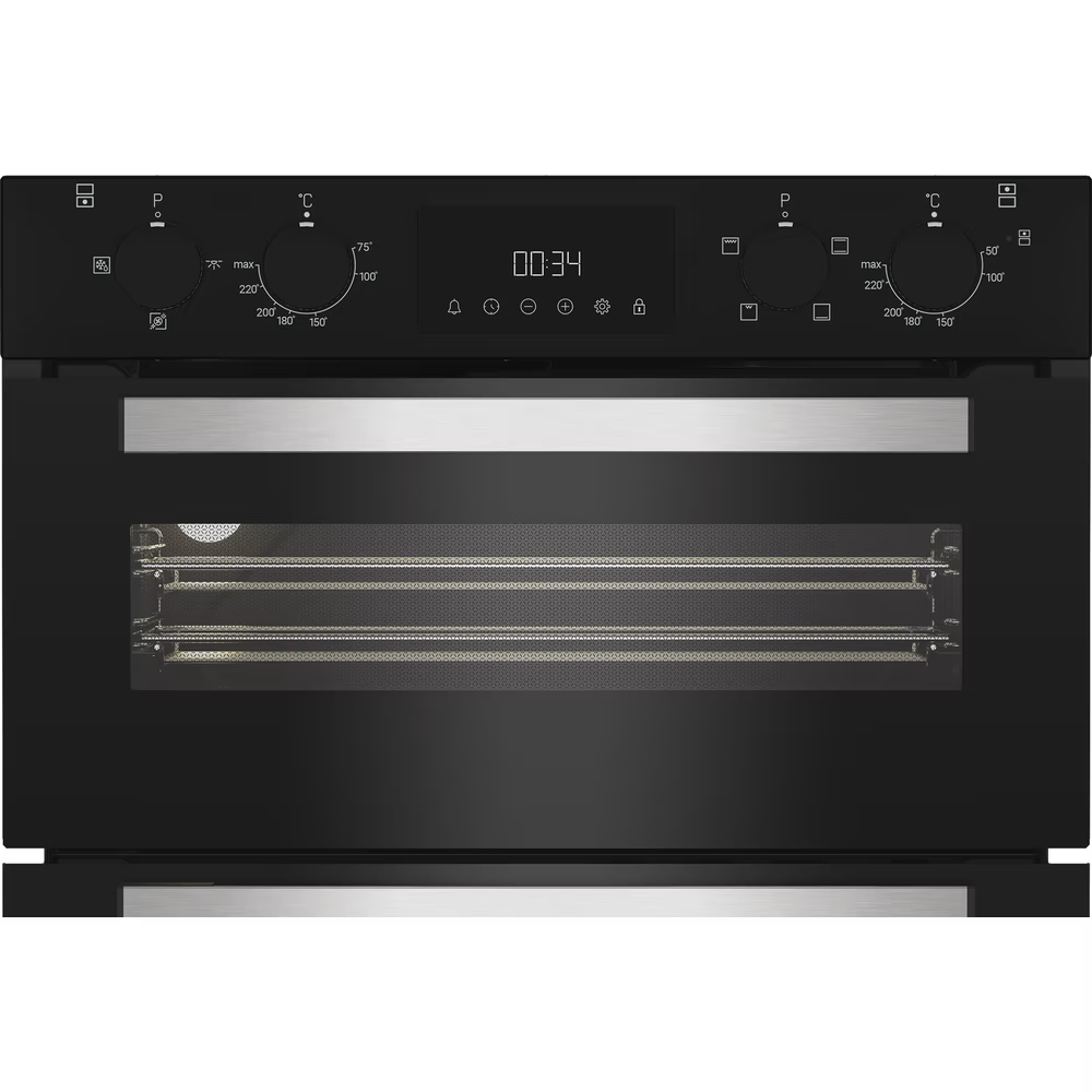 Hotpoint Built Under Electric Fan Double Oven - Black - Image 2