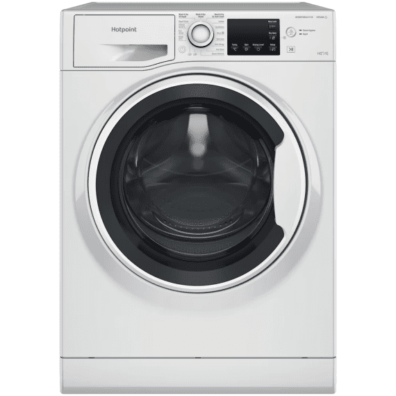 Hotpoint Anti-Stain NDB11724WUK 11+7KG White Freestanding Washer Dryer