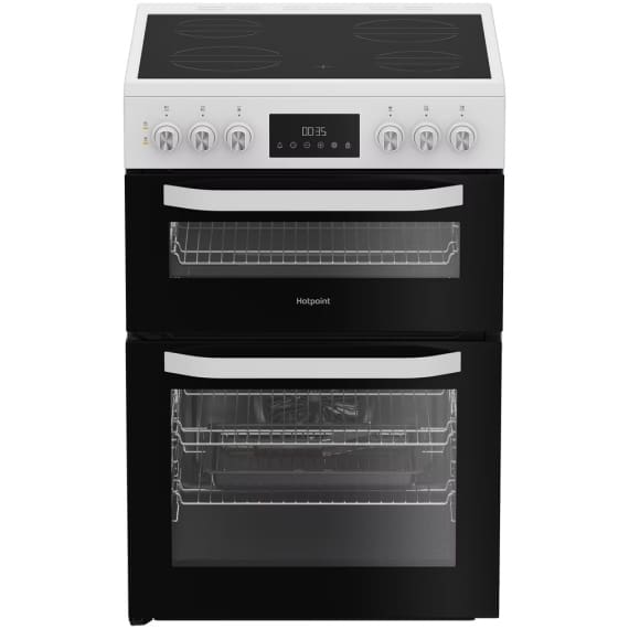 Hotpoint Electric Double Cooker 60CM – 75L / 38L with Multiflow