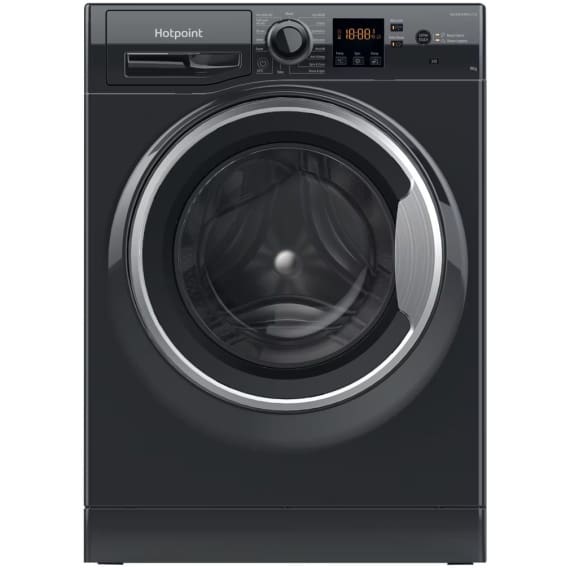 Hotpoint NSWM965CBSUKN Black 9kg washing machine