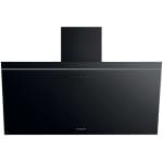 Hotpoint 80CM Vertical Hood - Touch Control - Black With Dishwashable Aluminium Grease Filter - 52 / 65 Db