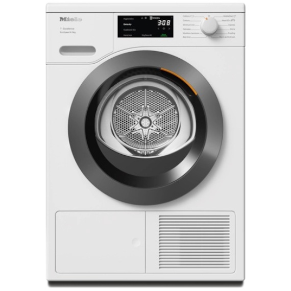 Miele T1 heat-pump dryer: TEC645WP EcoSpeed & 8kg Miele