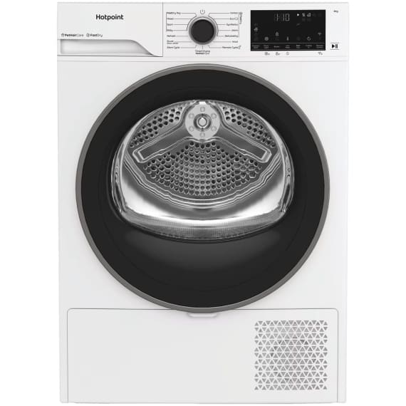 Hotpoint Fabric Care 8KG - 60cm Heat Pump Tumble Dryer with HomeWhiz