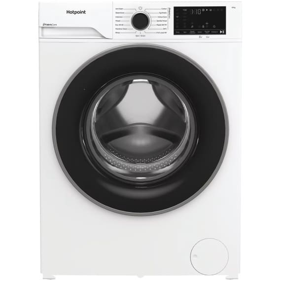 Hotpoint HB103CAREUK freestanding front loading washing machine-White
