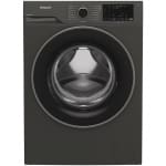 Hotpoint HB103GCAREUK freestanding front loading washing machine-Manhattan Grey