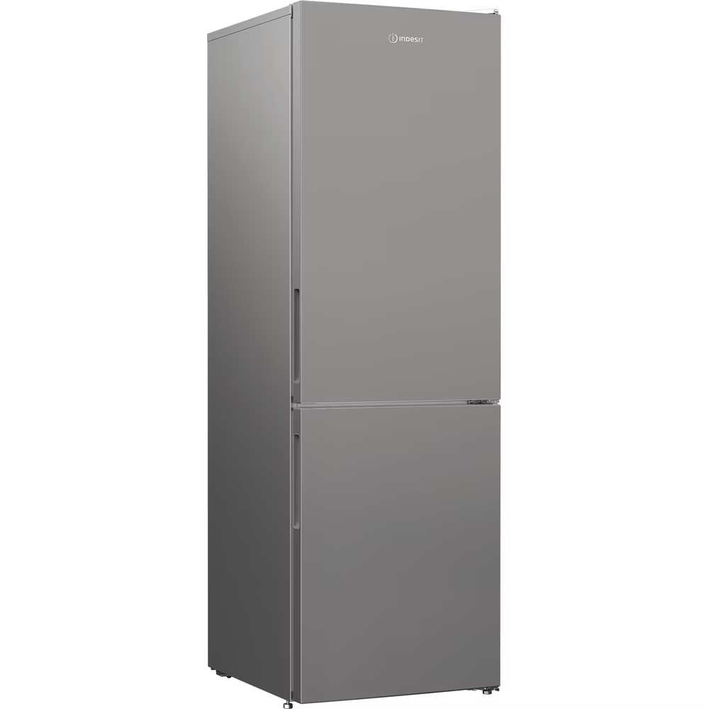 Indesit Low Frost 60/40 Fridge Freezer - Silver - 59.5CM - 343L