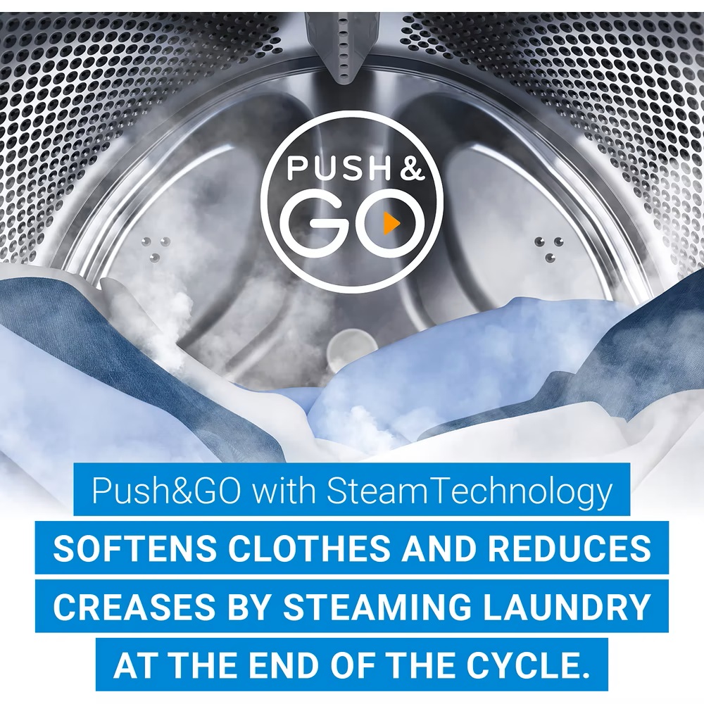 Indesit Push&Go IP 846 PUSH&GO UK 8kg Washing Machine - White - Image 3