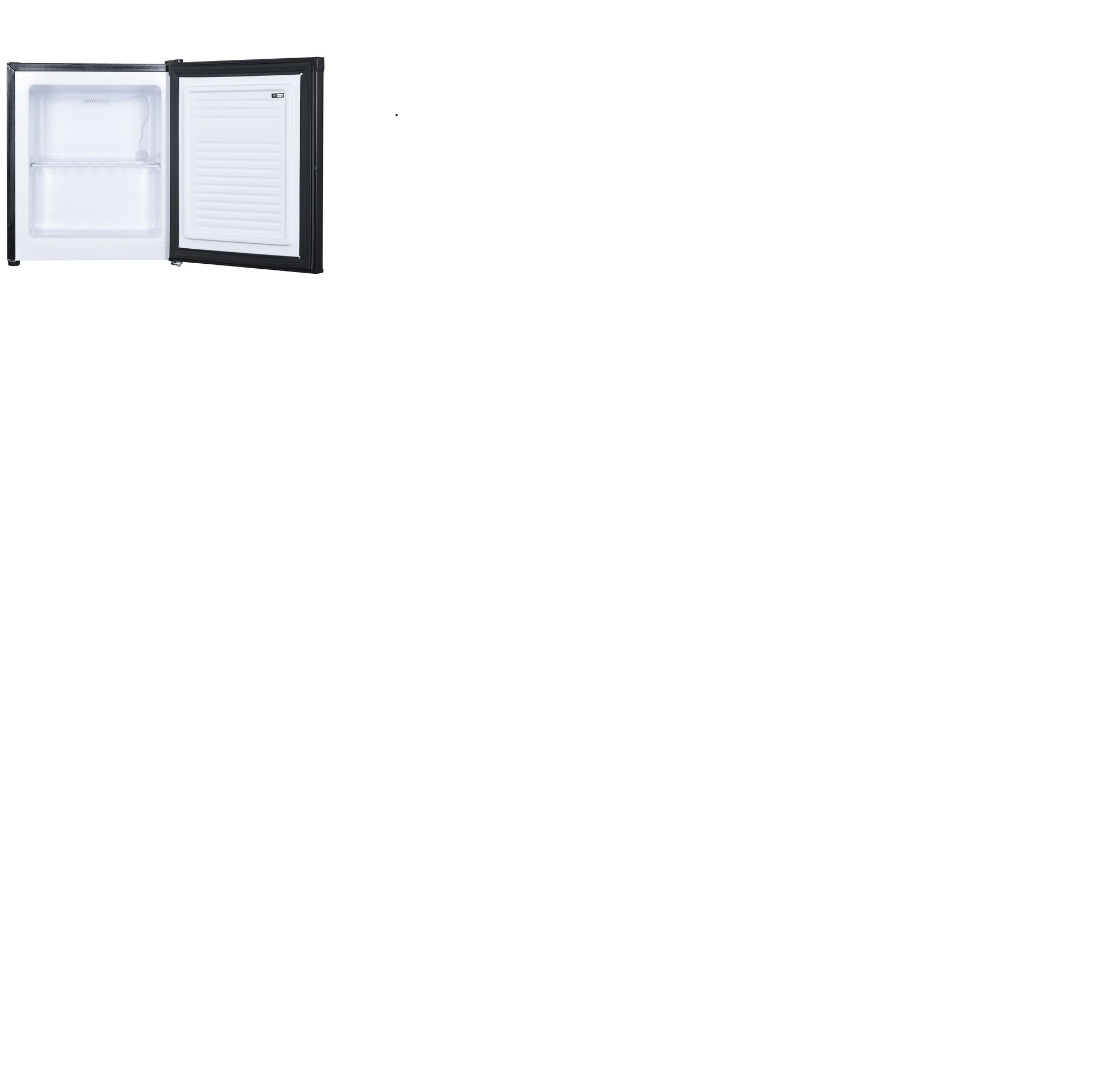 Igenix Table Top Freezer with Lockable Door, 33 Litre, Black - Image 2