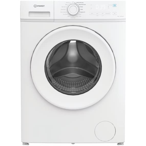 Indesit Push&Go 8kg Washing Machine with Steam Technology - White