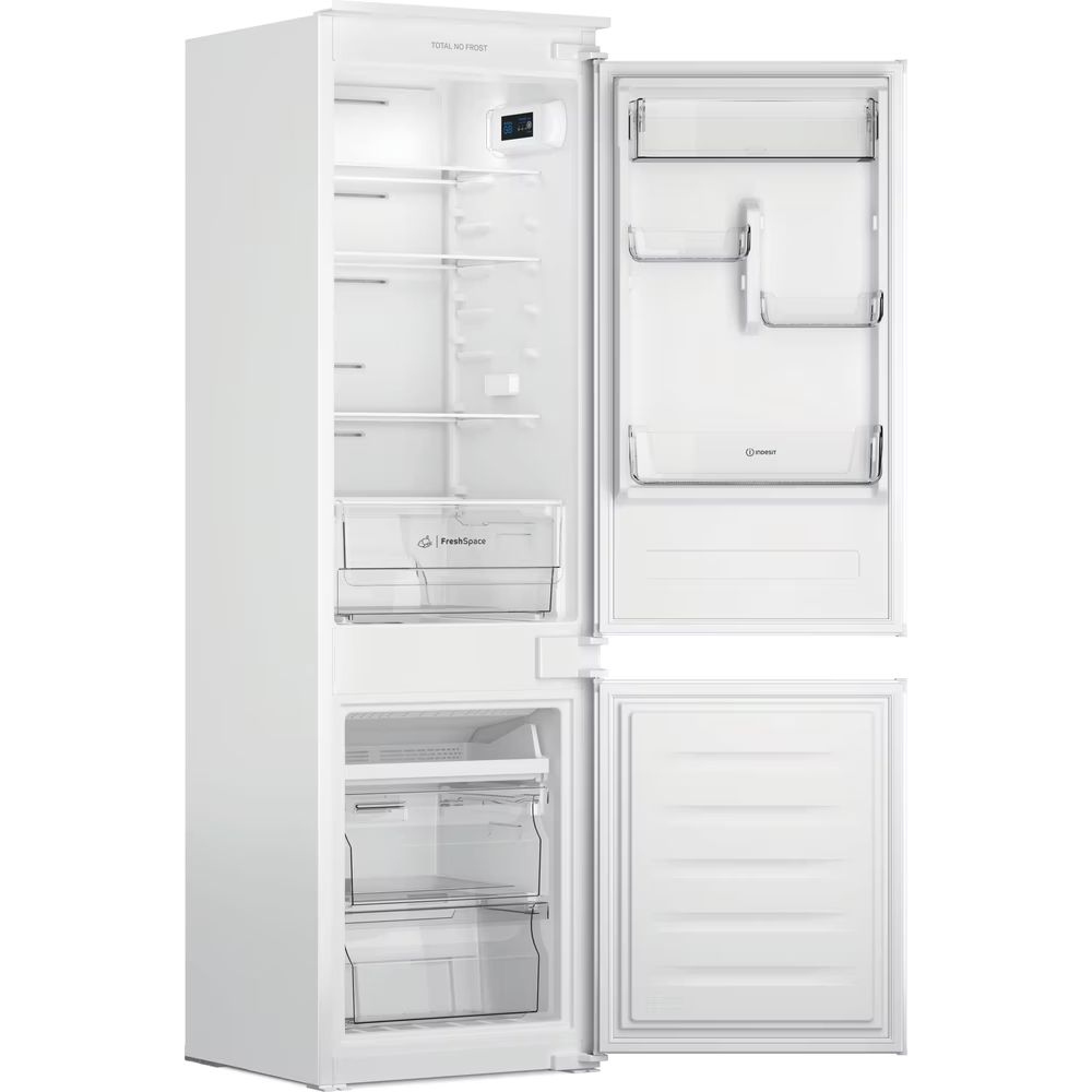 Indesit Total No Frost 70/30 Integrated Fridge Freezer - 54CM - 250L - Image 2